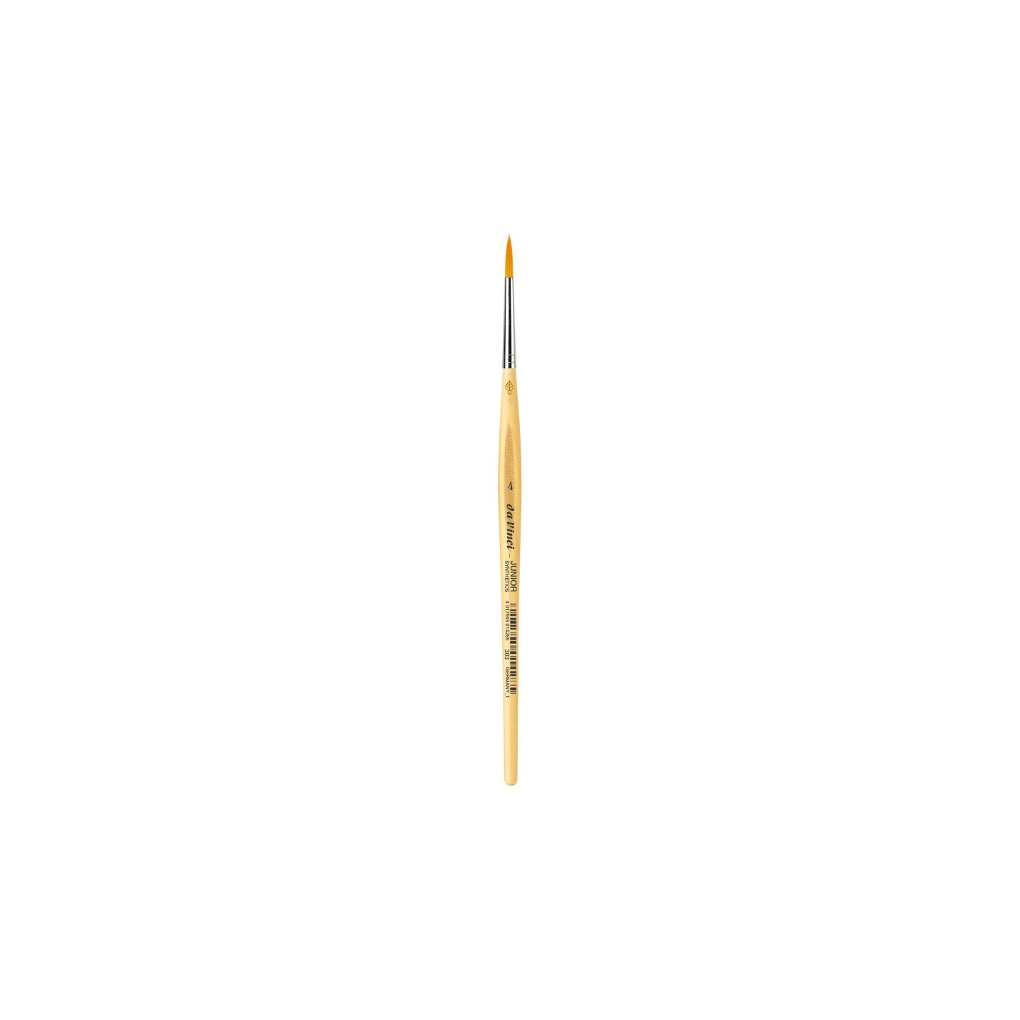 da Vinci JUNIOR Synthetics Student Brush, Synthetic, Tempera, Round, Series 303, Size 4