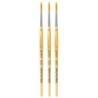 da Vinci JUNIOR Synthetics Student Brush, Synthetic, Tempera, Round, Series 303, Size 5, Pack of 3
