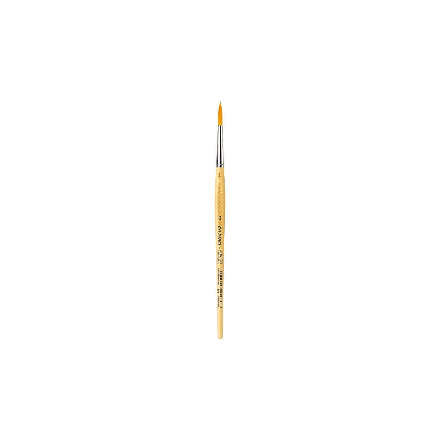 da Vinci JUNIOR Synthetics Student Brush, Synthetic, Tempera, Round, Series 303, Size 6