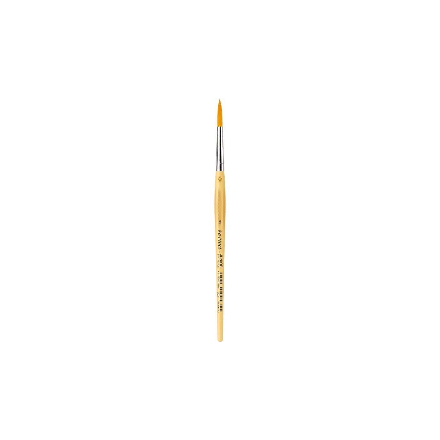 da Vinci JUNIOR Synthetics Student Brush, Synthetic, Tempera, Round, Series 303, Size 8