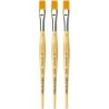 da Vinci JUNIOR Synthetics Student Brush, Synthetic, Tempera, Round, Series 304, Size 12, Pack of 3