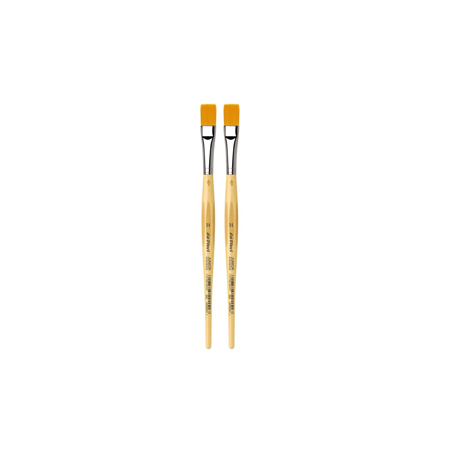 da Vinci JUNIOR Synthetics Student Brush, Synthetic, Tempera, Round, Series 304, Size 14, Pack of 2