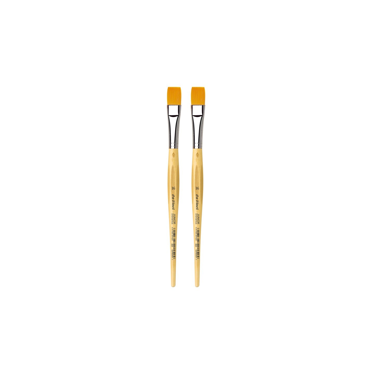 da Vinci JUNIOR Synthetics Student Brush, Synthetic, Tempera, Round, Series 304, Size 16, Pack of 2