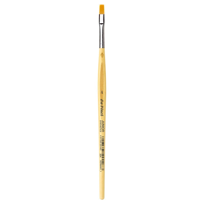 da Vinci JUNIOR Synthetics Student Brush, Synthetic, Tempera, Round, Series 304, Size 4