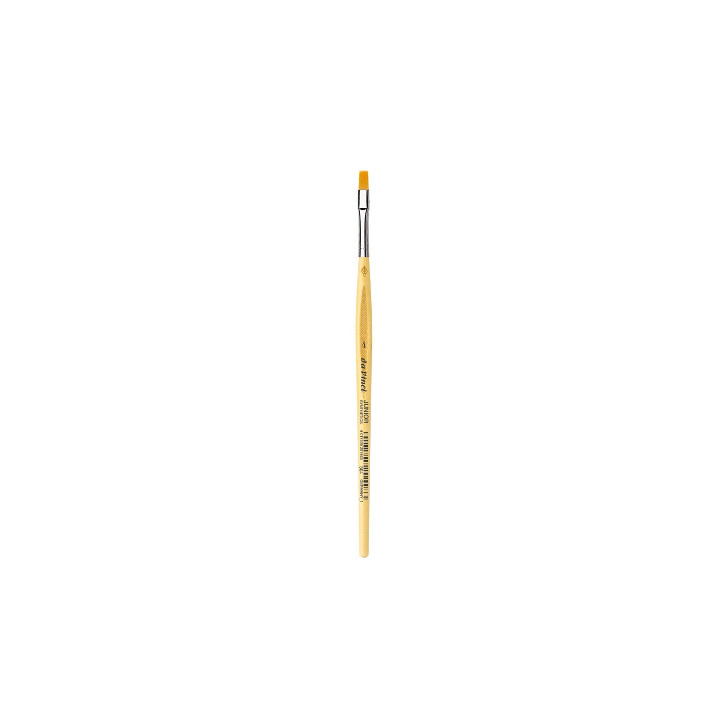 da Vinci JUNIOR Synthetics Student Brush, Synthetic, Tempera, Round, Series 304, Size 4