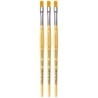 da Vinci JUNIOR Synthetics Student Brush, Synthetic, Tempera, Round, Series 304, Size 6, Pack of 3