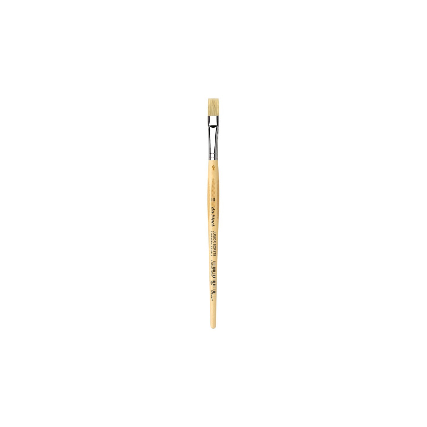 da Vinci JUNIOR BORSTE Synthetic Student Brush, Synthetic, Tempera, Flat, Series 329, Size 10