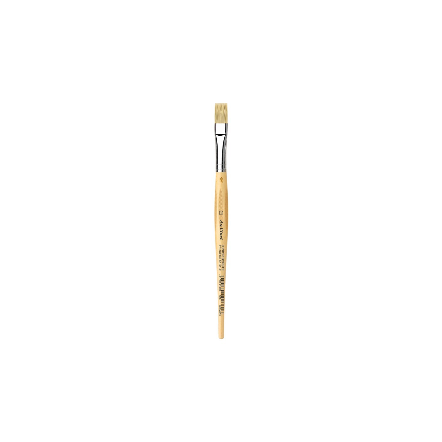 da Vinci JUNIOR BORSTE Synthetic Student Brush, Synthetic, Tempera, Flat, Series 329, Size 12