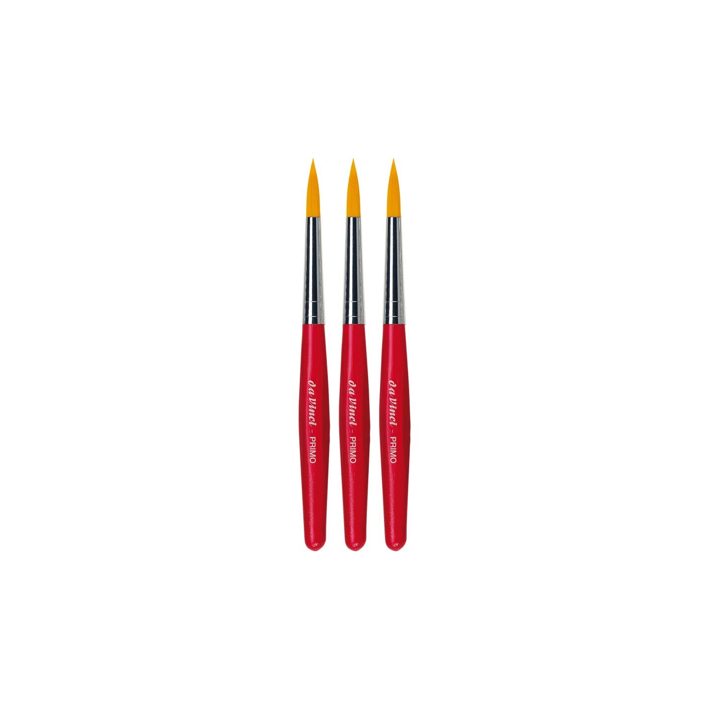 da Vinci PRIMO Preschool Brush, Synthetic, Tempera, Round, Series 353R, Size 12, Pack of 3