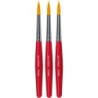 da Vinci PRIMO Preschool Brush, Synthetic, Tempera, Round, Series 353R, Size 12, Pack of 3