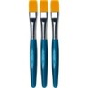 da Vinci PRIMO Preschool Brush, Synthetic, Tempera, Flat, Series 354B, Size 16, Pack of 3