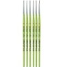 da Vinci FIT Synthetics Student Brush, Synthetic, Acrylic & Tempera, Round, Series 373, Size 0, Pack of 6