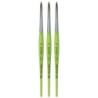 da Vinci FIT Synthetics Student Brush, Synthetic, Acrylic & Tempera, Round, Series 373, Size 12, Pack of 3