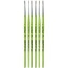 da Vinci FIT Synthetics Student Brush, Synthetic, Acrylic & Tempera, Round, Series 373, Size 2, Pack of 6