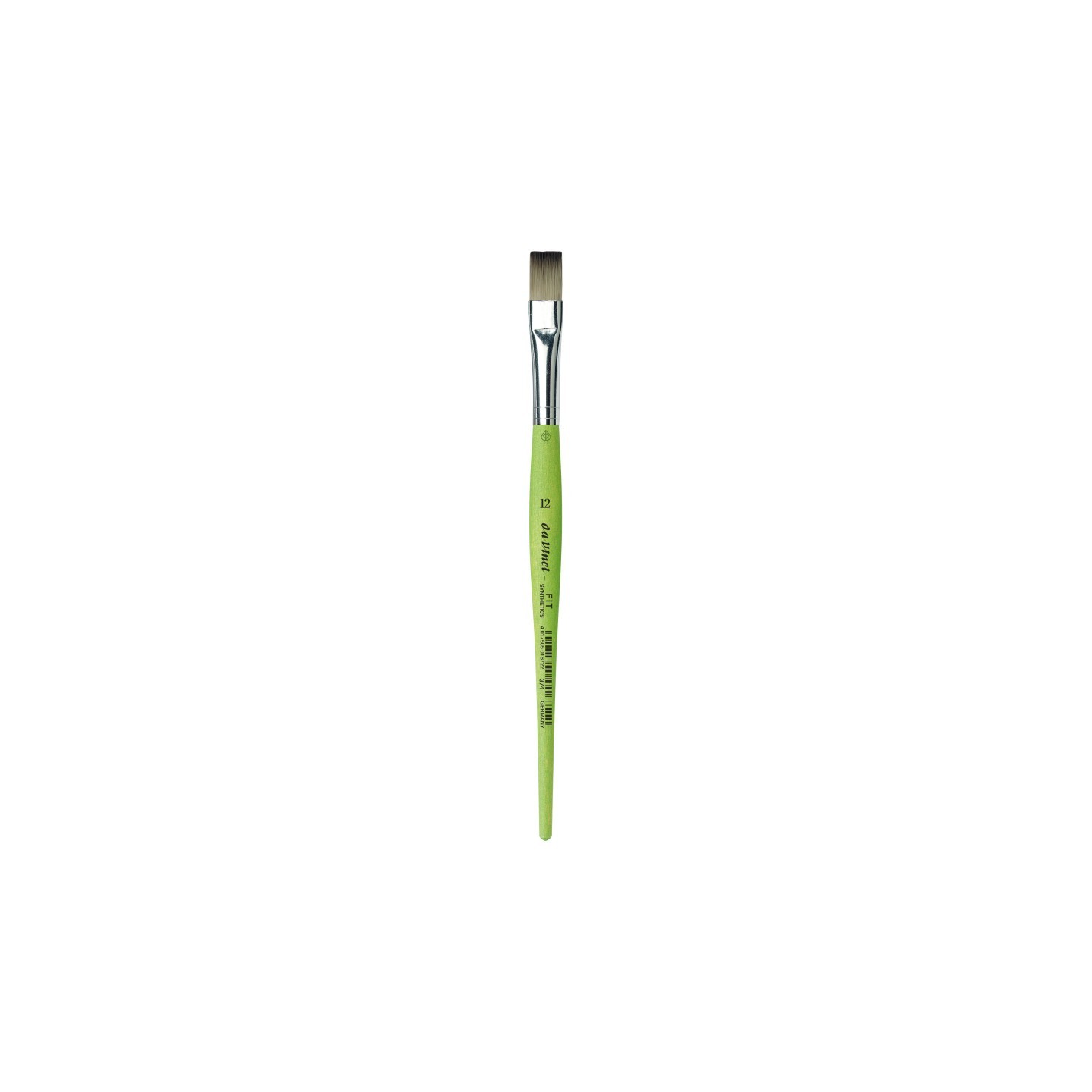 da Vinci FIT Synthetics Student Brush, Synthetic, Acrylic & Tempera, Flat, Series 374, Size 12