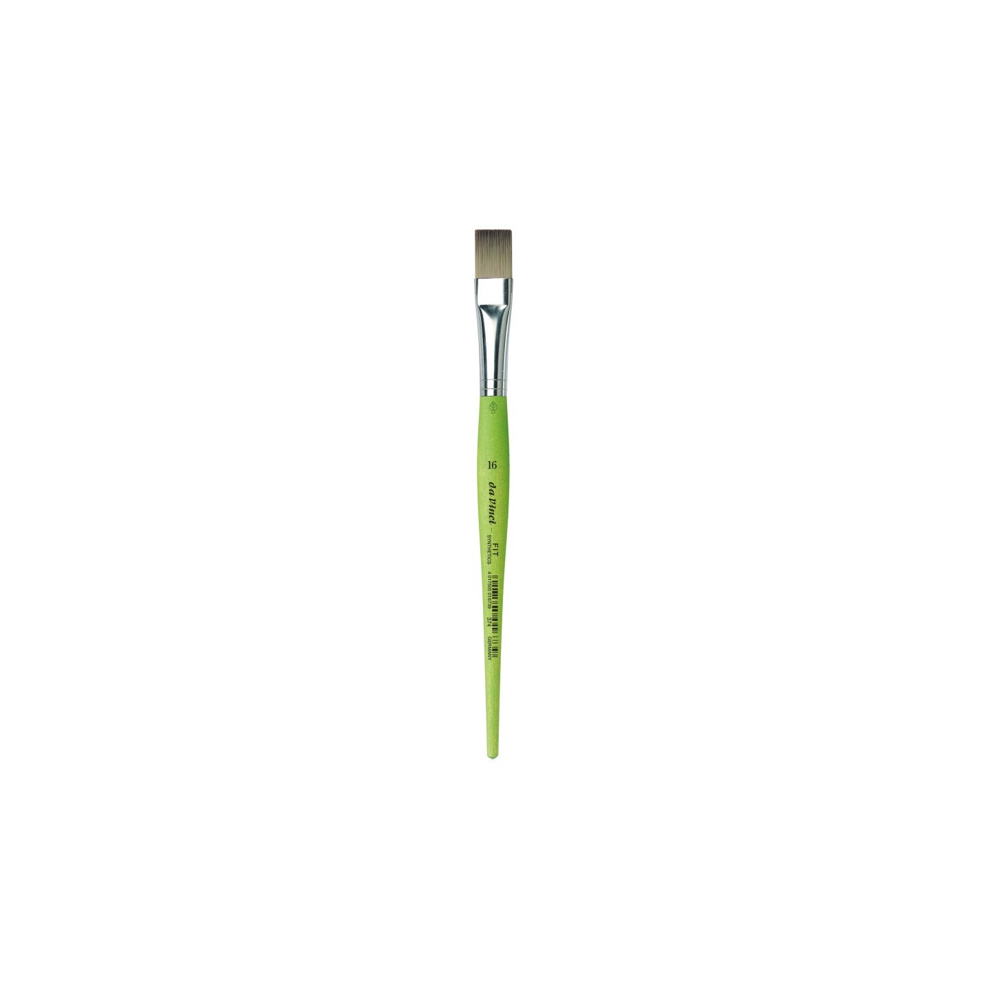 da Vinci FIT Synthetics Student Brush, Synthetic, Acrylic & Tempera, Flat, Series 374, Size 16