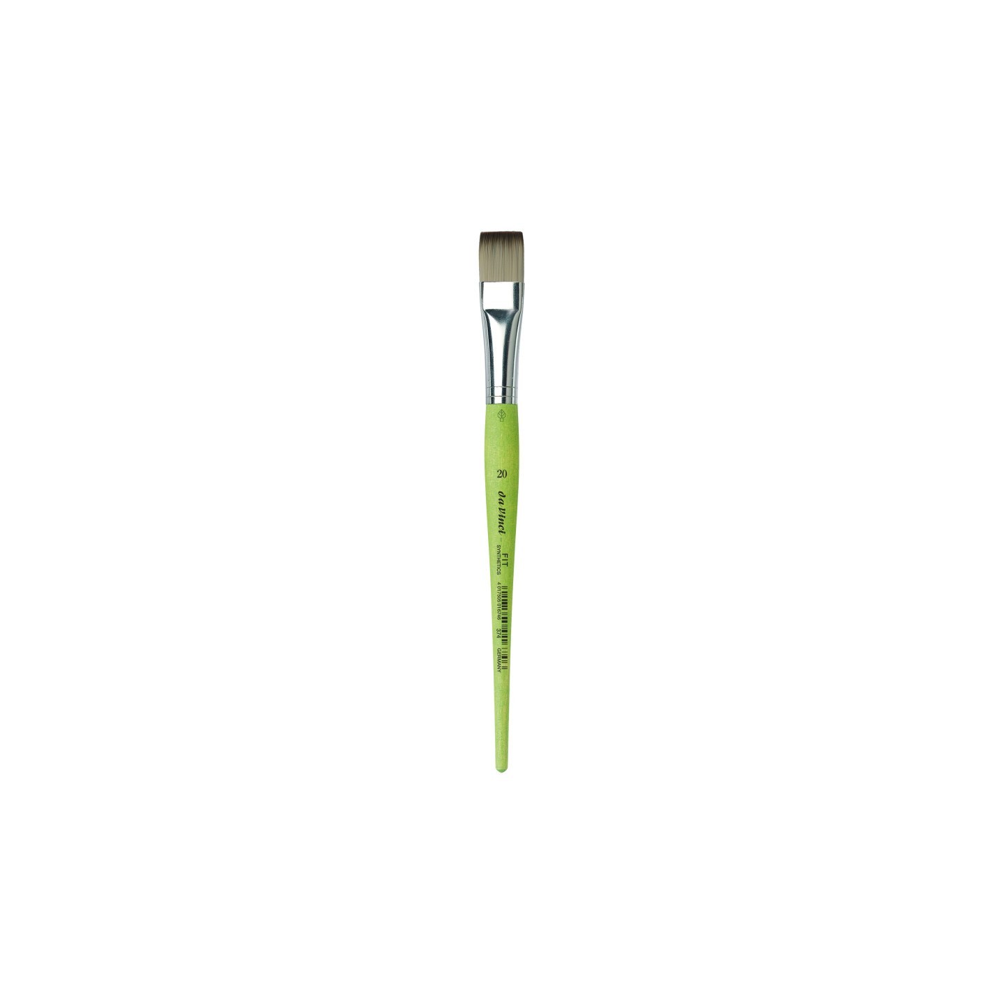 da Vinci FIT Synthetics Student Brush, Synthetic, Acrylic & Tempera, Flat, Series 374, Size 20