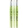 da Vinci FIT Synthetics Student Brush, Synthetic, Acrylic & Tempera, Flat, Series 374, Size 2, Pack of 6