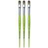 da Vinci FIT Synthetics Student Brush, Synthetic, Acrylic & Tempera, Filbert, Series 375, Size 12, Pack of 3