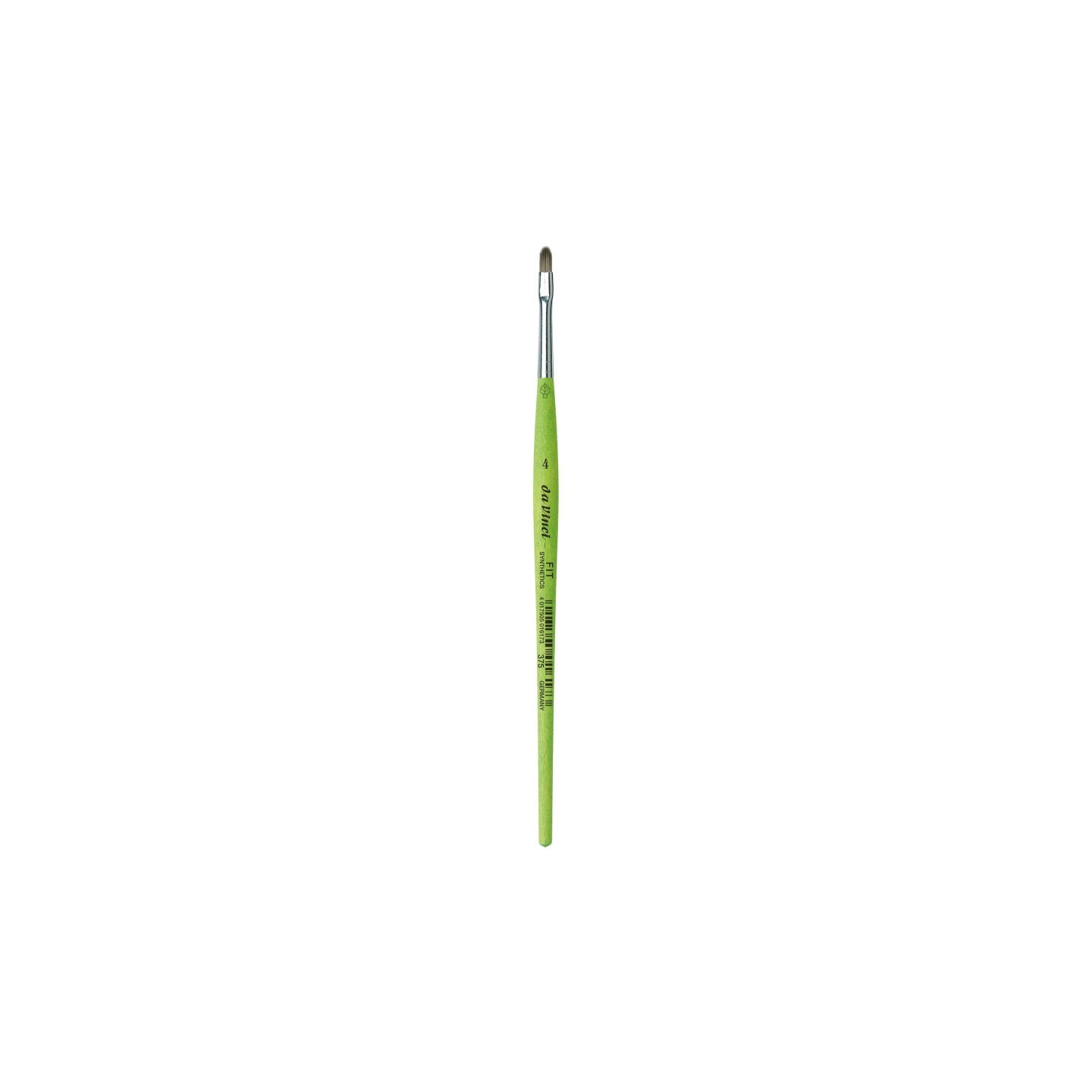 da Vinci FIT Synthetics Student Brush, Synthetic, Acrylic & Tempera, Filbert, Series 375, Size 4