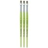 da Vinci FIT Synthetics Student Brush, Synthetic, Acrylic & Tempera, Filbert, Series 375, Size 6, Pack of 3