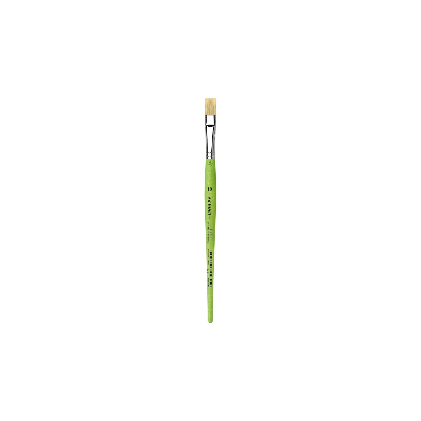 da Vinci FIT Synthetics Student Brush, Synthetic, Acrylic & Oil, Flat, Series 379, Size 10
