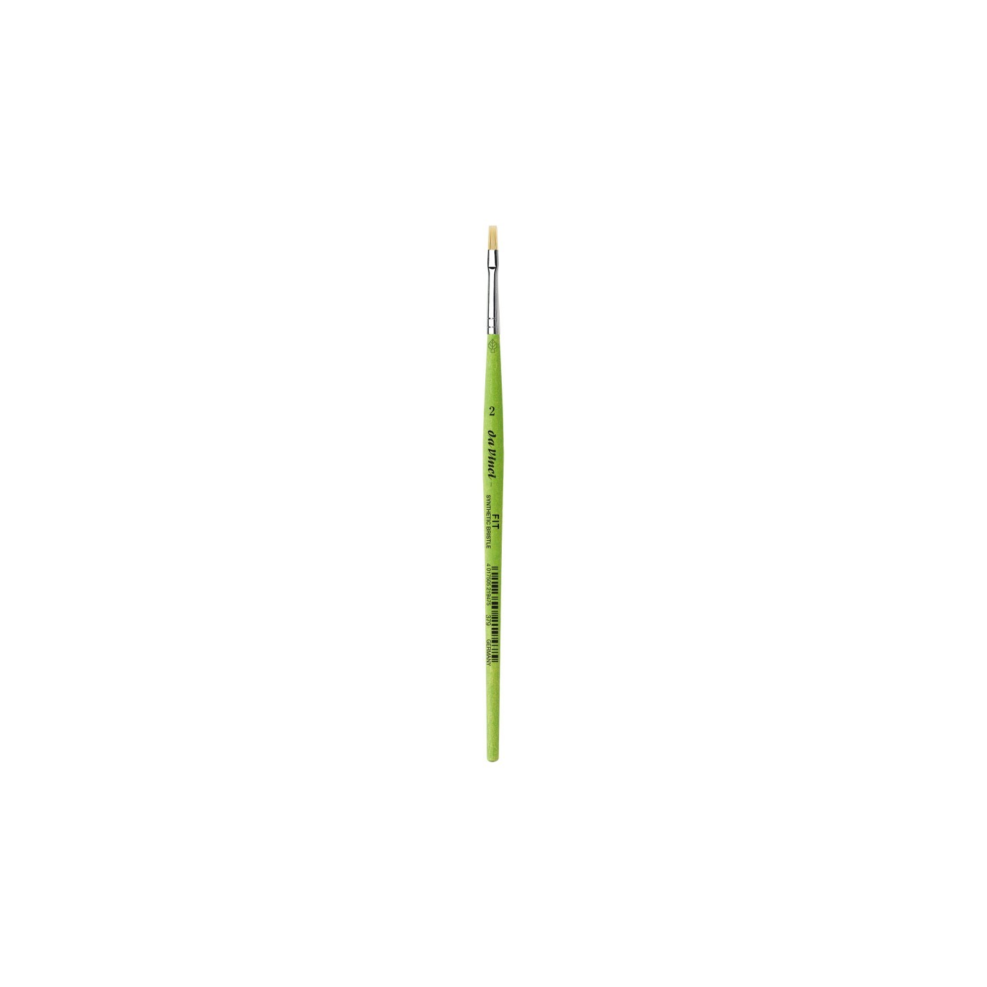 da Vinci FIT Synthetics Student Brush, Synthetic, Acrylic & Oil, Flat, Series 379, Size 2