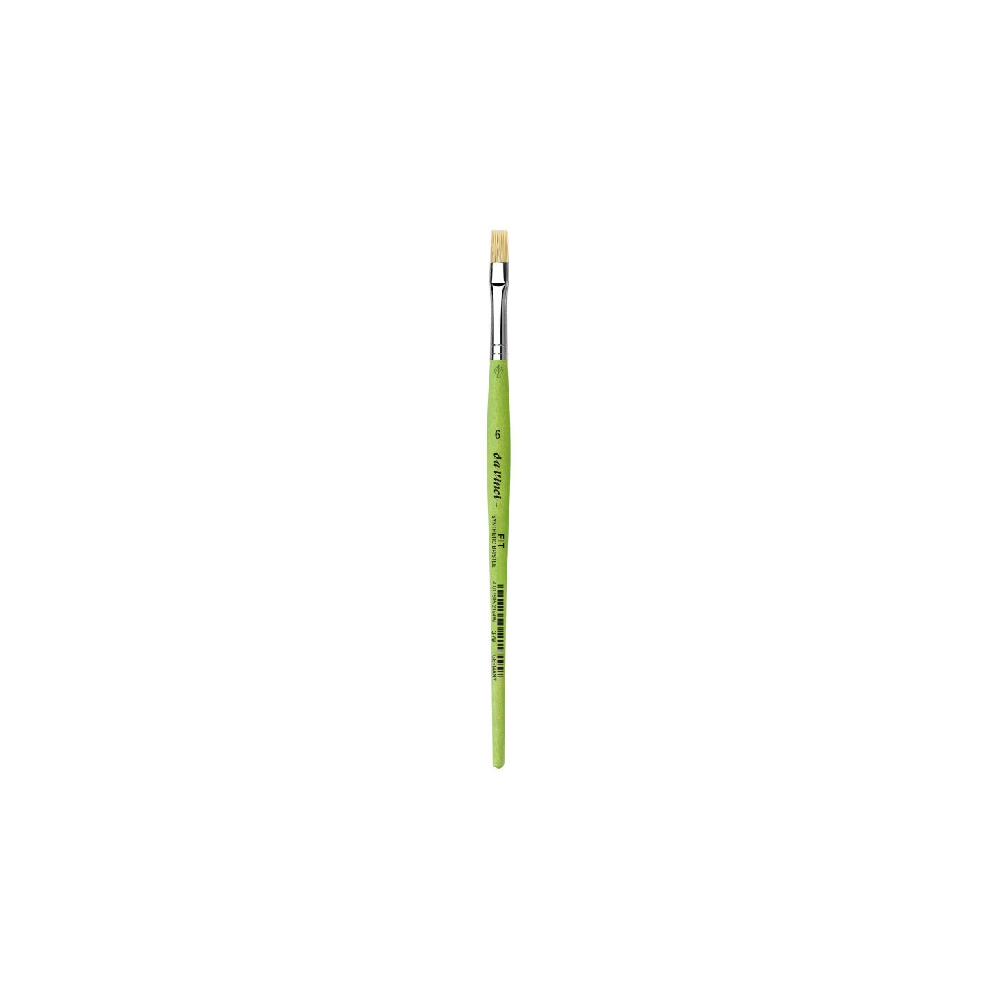 da Vinci FIT Synthetics Student Brush, Synthetic, Acrylic & Oil, Flat, Series 379, Size 6
