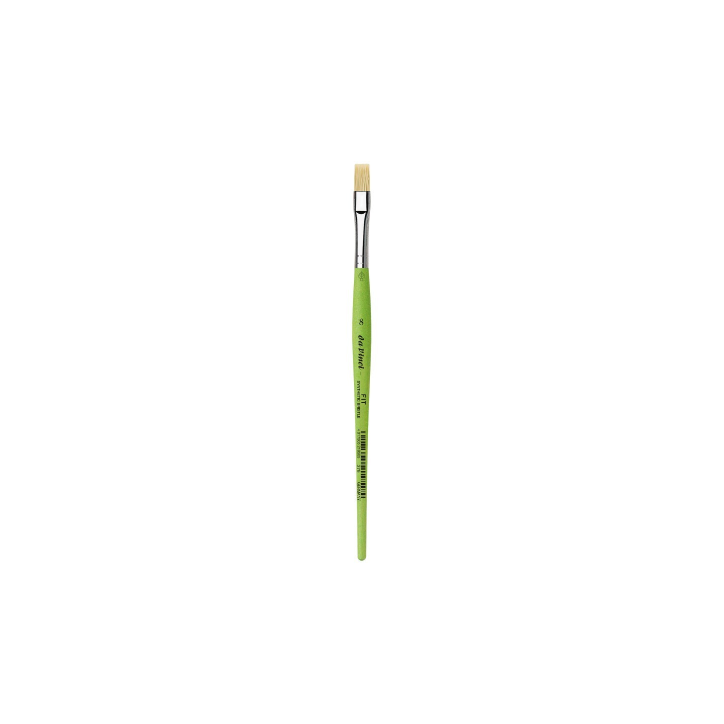 da Vinci FIT Synthetics Student Brush, Synthetic, Acrylic & Oil, Flat, Series 379, Size 8