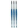 da Vinci FORTE BASIC Student Brush, Synthetic, Acrylic, Round, Series 393, Size 12, Pack of 3