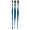 da Vinci FORTE BASIC Student Brush, Synthetic, Acrylic, Flat, Series 394, Size 10, Pack of 3