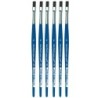 da Vinci FORTE BASIC Student Brush, Synthetic, Acrylic, Flat, Series 394, Size 6, Pack of 6
