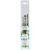 da Vinci COLINEO Synthetic Red Sable, Gouache, 3 Brush Set