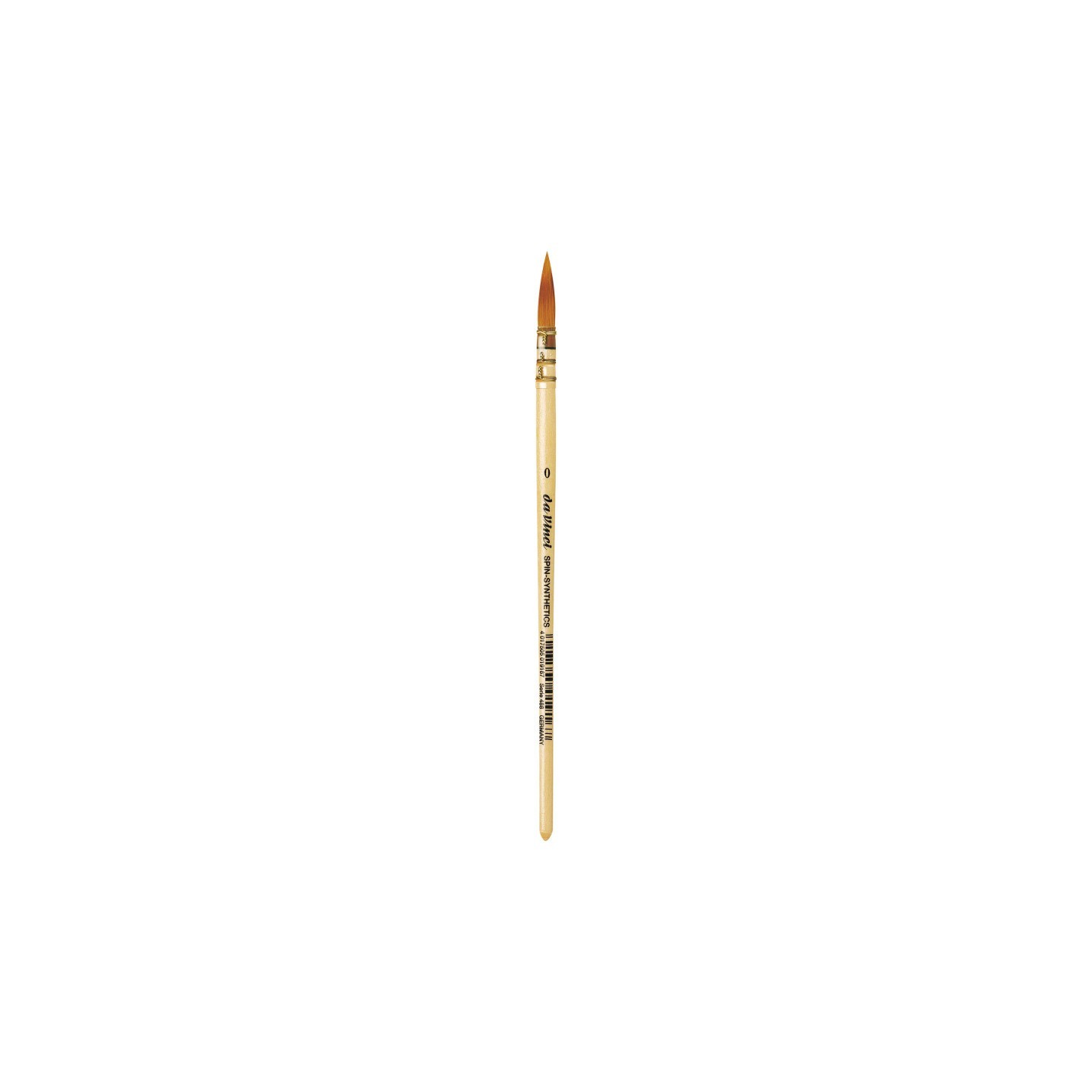 da Vinci COSMOTOP-SPIN Quill Brush, Synthetic, Watercolor & Indian Ink, Round, Series 488, Size 0