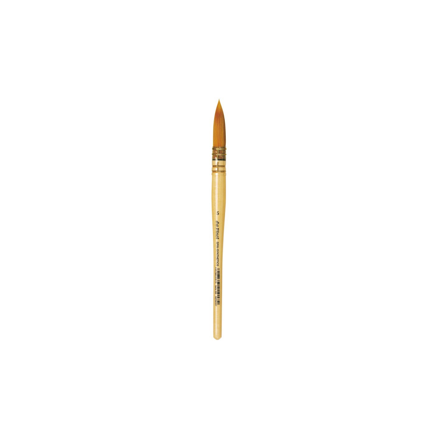 da Vinci COSMOTOP-SPIN Quill Brush, Synthetic, Watercolor & Indian Ink, Round, Series 488, Size 5