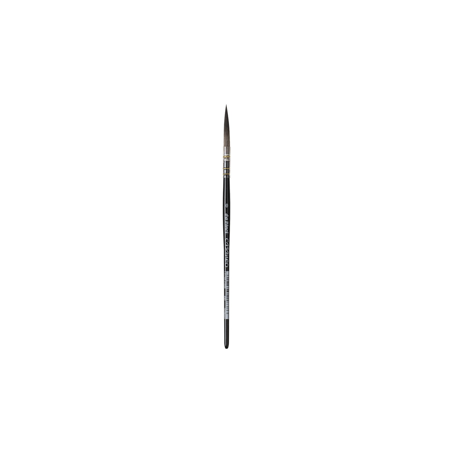 da Vinci CASANEO Quill Liner, Extra Soft Synthetic, Watercolor, Long Tip, Series 490, Size 0