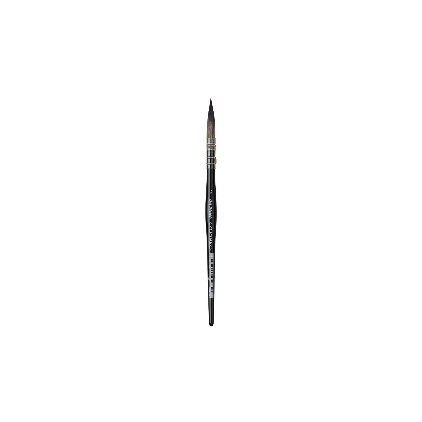 da Vinci CASANEO Quill Liner, Extra Soft Synthetic, Watercolor, Long Tip, Series 490, Size 2