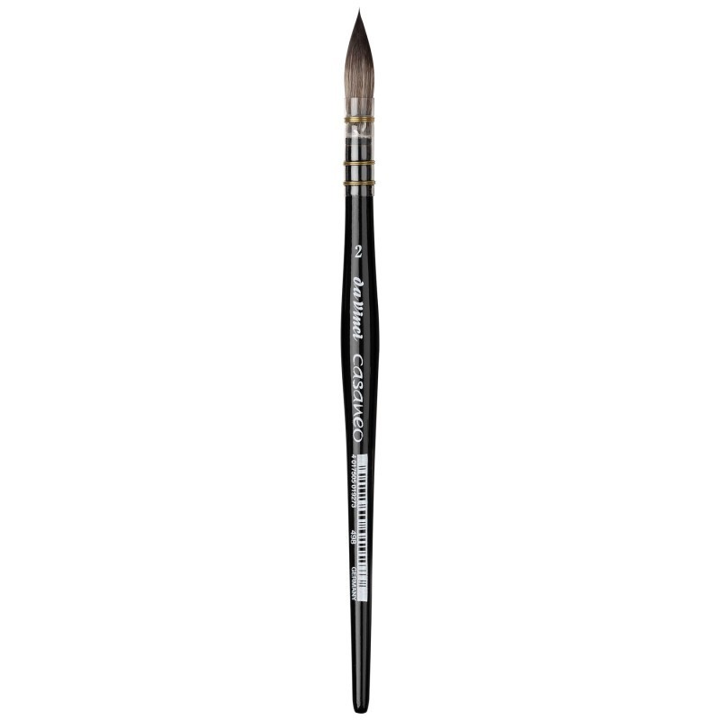 da Vinci CASANEO Quill Wash, Extra Soft Synthetic, Watercolor, Series 498, Size 2