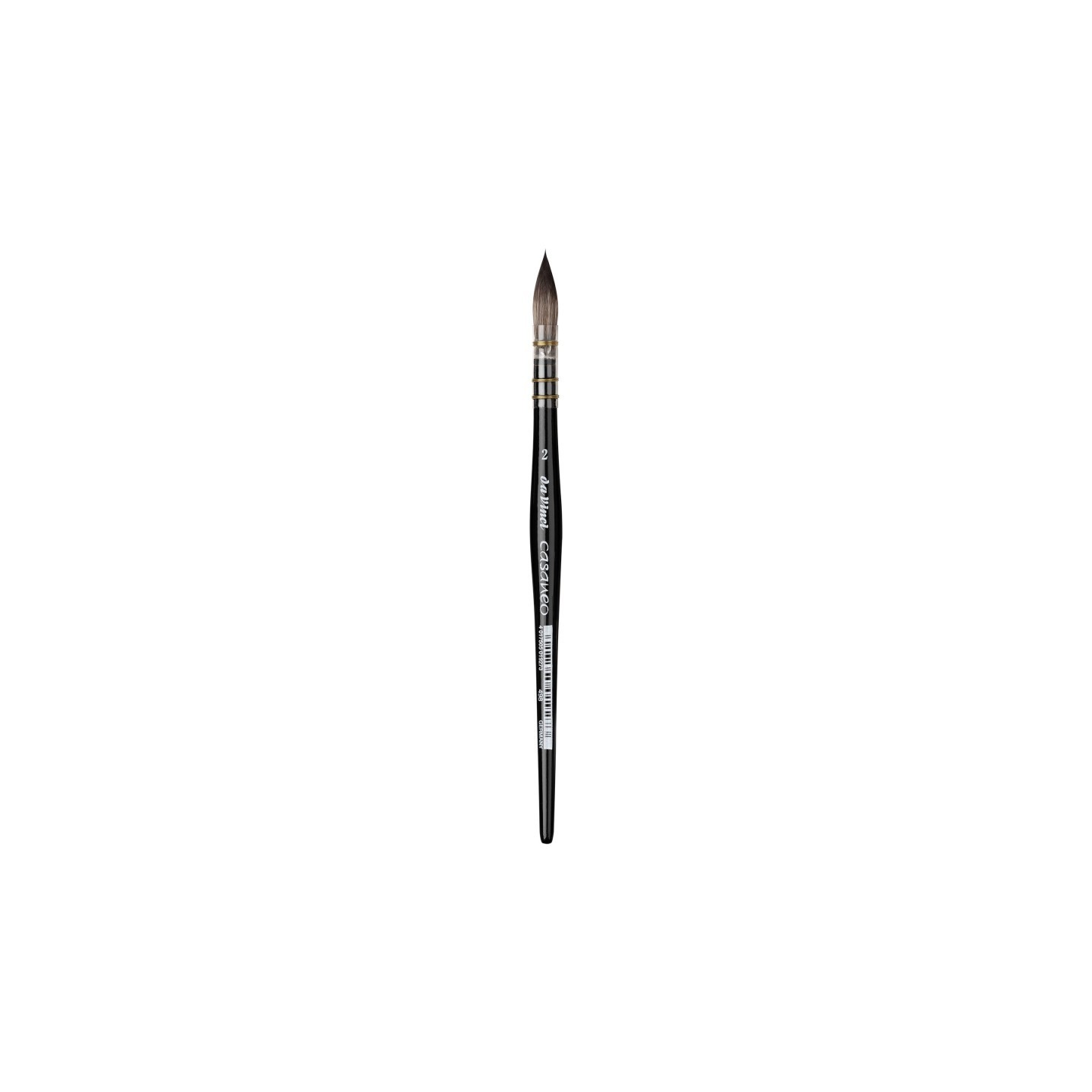 da Vinci CASANEO Quill Wash, Extra Soft Synthetic, Watercolor, Series 498, Size 2