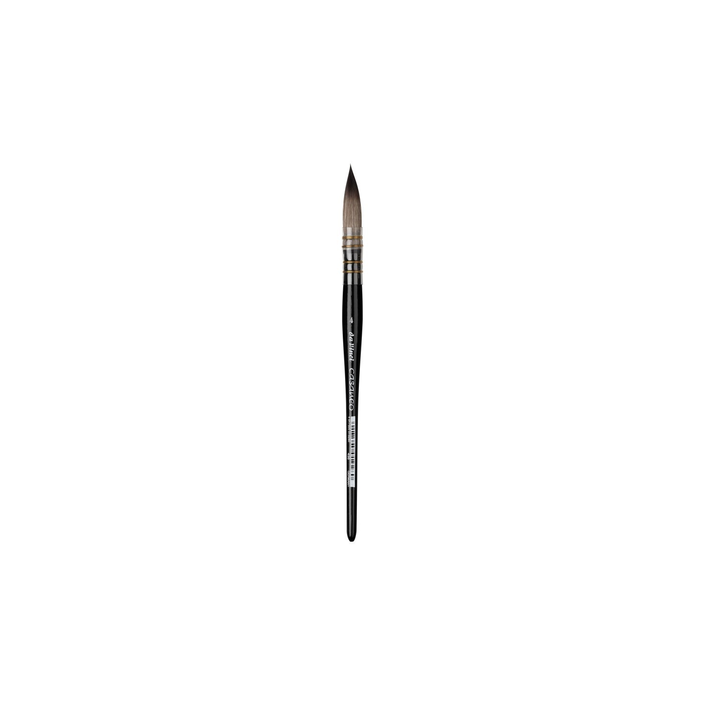 da Vinci CASANEO Quill Wash, Extra Soft Synthetic, Watercolor, Series 498, Size 4