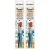 da Vinci PRIMO Preschool Brushes, Synthetics, Tempera, Blue Handles, Assorted Sizes, 2 Per Set, 2 Sets