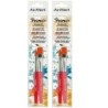 da Vinci PRIMO Preschool Brushes, Synthetics, Tempera, Red Handles, Assorted Sizes, 2 Per Set, 2 Sets