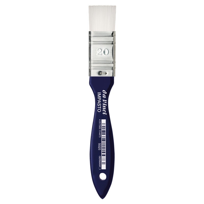 da Vinci IMPASTO Mottler Brush, Synthetic, Acrylic, Flat, Series 5025, Size 20