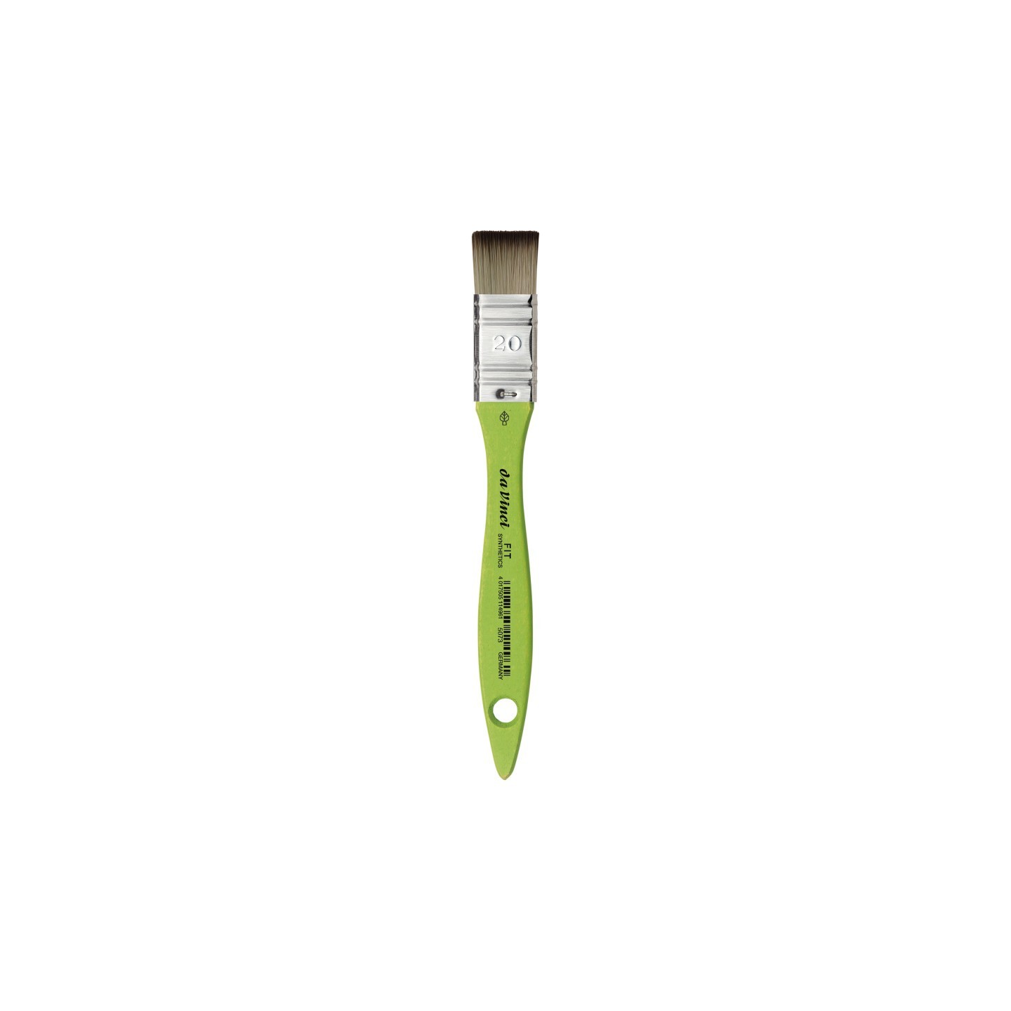 da Vinci FIT Synthetics Student Brush, Synthetic, Acrylic, Watercolor & Oil, Mottler, Series 5073, Size 20
