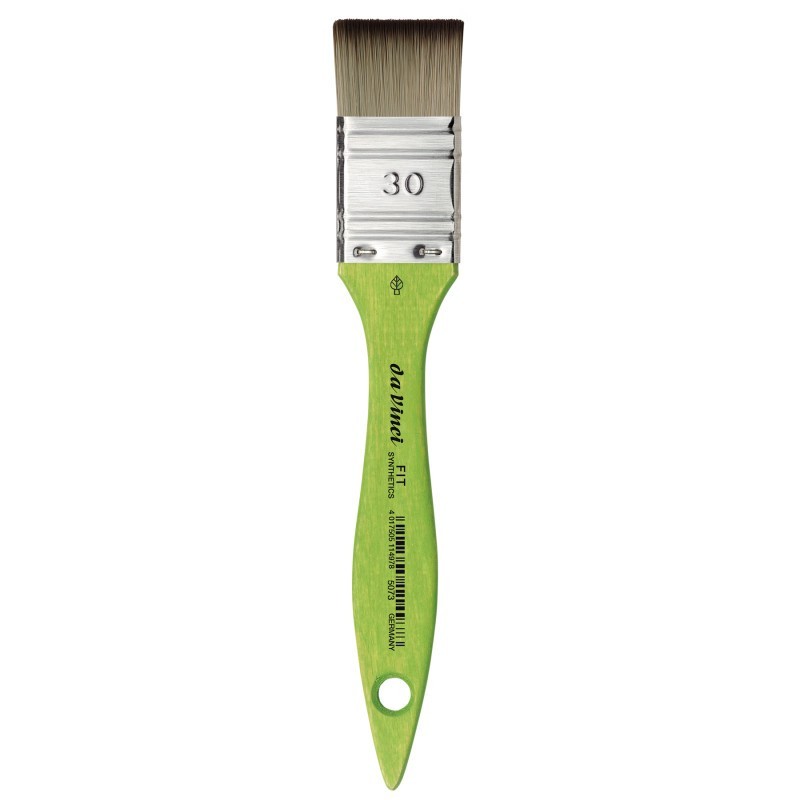 da Vinci FIT Synthetics Student Brush, Synthetic, Acrylic, Watercolor & Oil, Mottler, Series 5073, Size 30