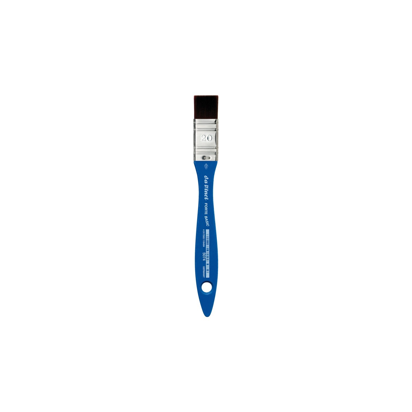 da Vinci FORTE BASIC Mottler Brush, Synthetic, Acrylic, Flat, Series 5074, Size 20