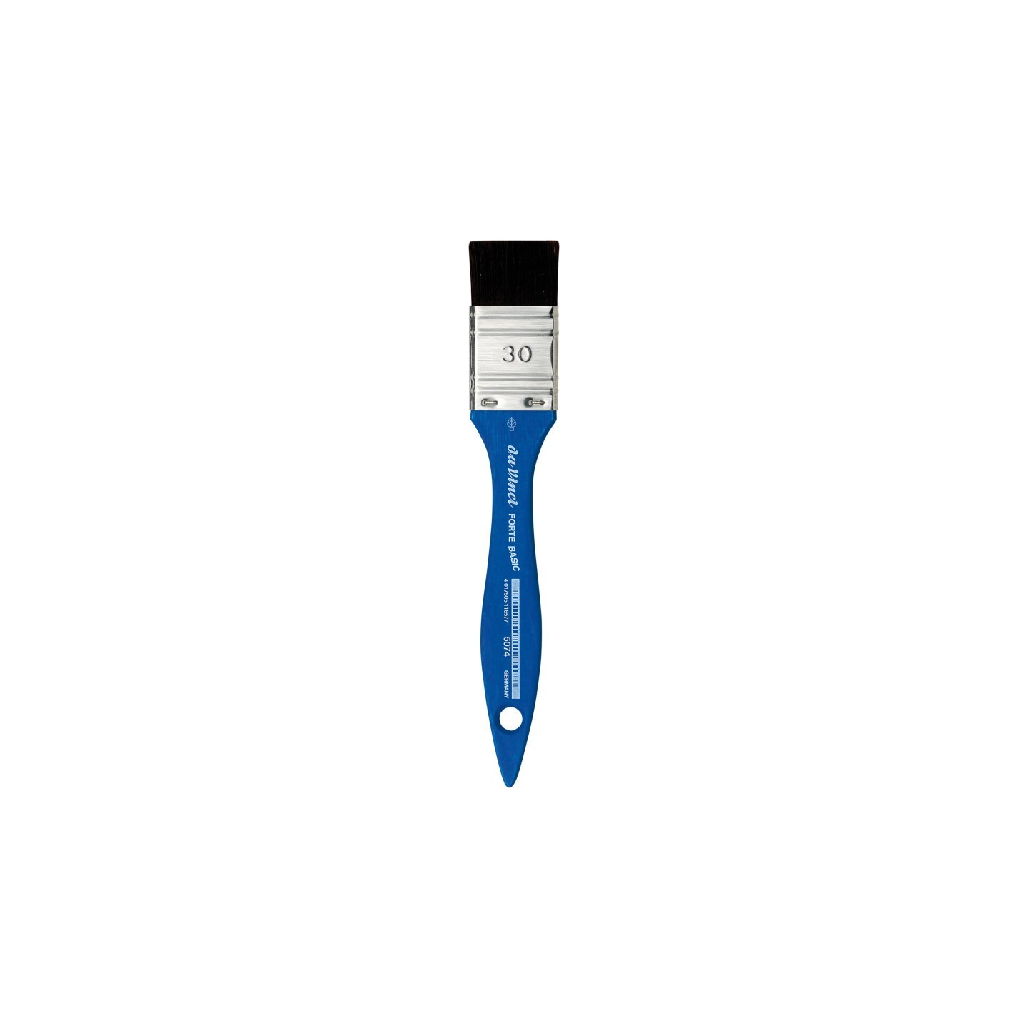 da Vinci FORTE BASIC Mottler Brush, Synthetic, Acrylic, Flat, Series 5074, Size 30