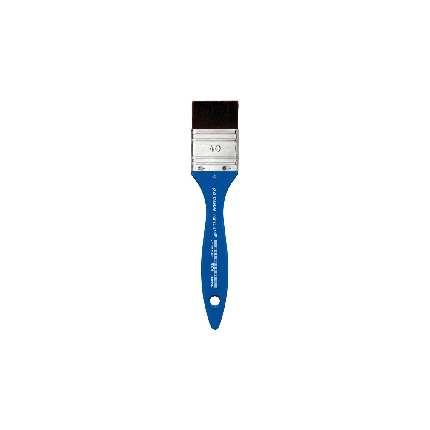 da Vinci FORTE BASIC Mottler Brush, Synthetic, Acrylic, Flat, Series 5074, Size 40