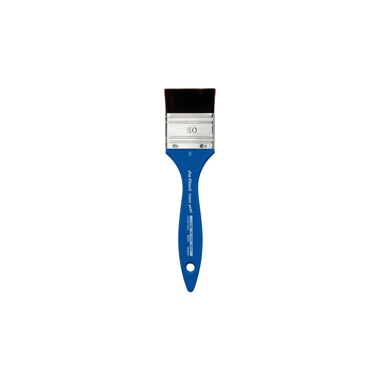 da Vinci FORTE BASIC Mottler Brush, Synthetic, Acrylic, Flat, Series 5074, Size 50
