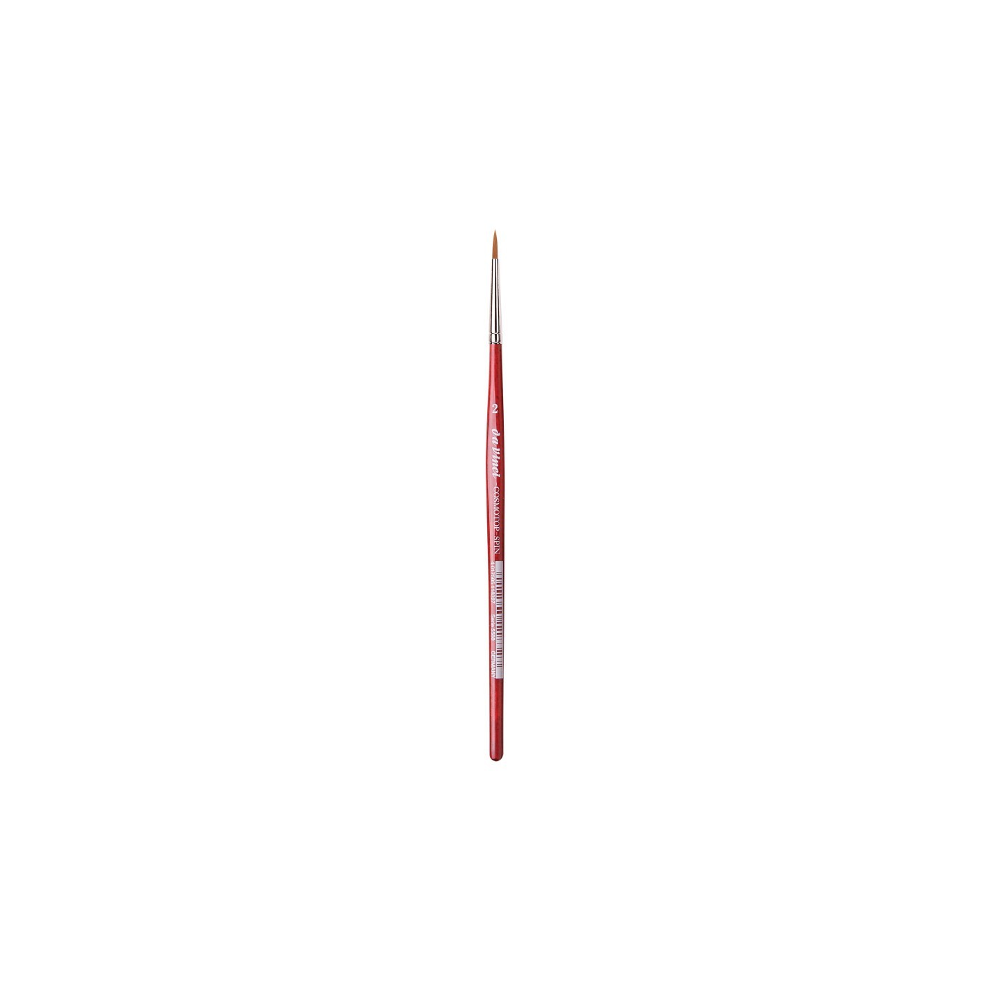da Vinci COSMOTOP-SPIN Silkpainting Brush, Synthetic, Watercolor, Round, Size 2